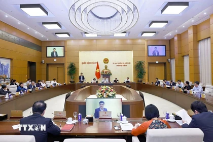 Quang cảnh phiên họp. (Ảnh: Doãn Tấn/TTXVN)