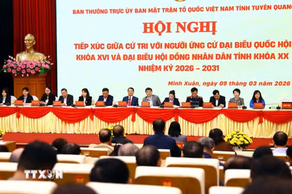 Quang cảnh Hội nghị. (Ảnh: Quang Cường/TTXVN)