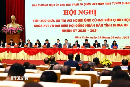 Quang cảnh Hội nghị. (Ảnh: Quang Cường/TTXVN)
