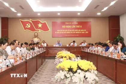 Quang cảnh hội nghị. (Ảnh: Huỳnh Anh/TTXVN)