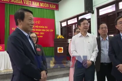 Kiểm tra công tác chuẩn bị bầu cử tại thành phố Huế