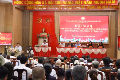 Cử tri tin tưởng và kỳ vọng vào ứng cử viên đại biểu Quốc hội khóa XVI