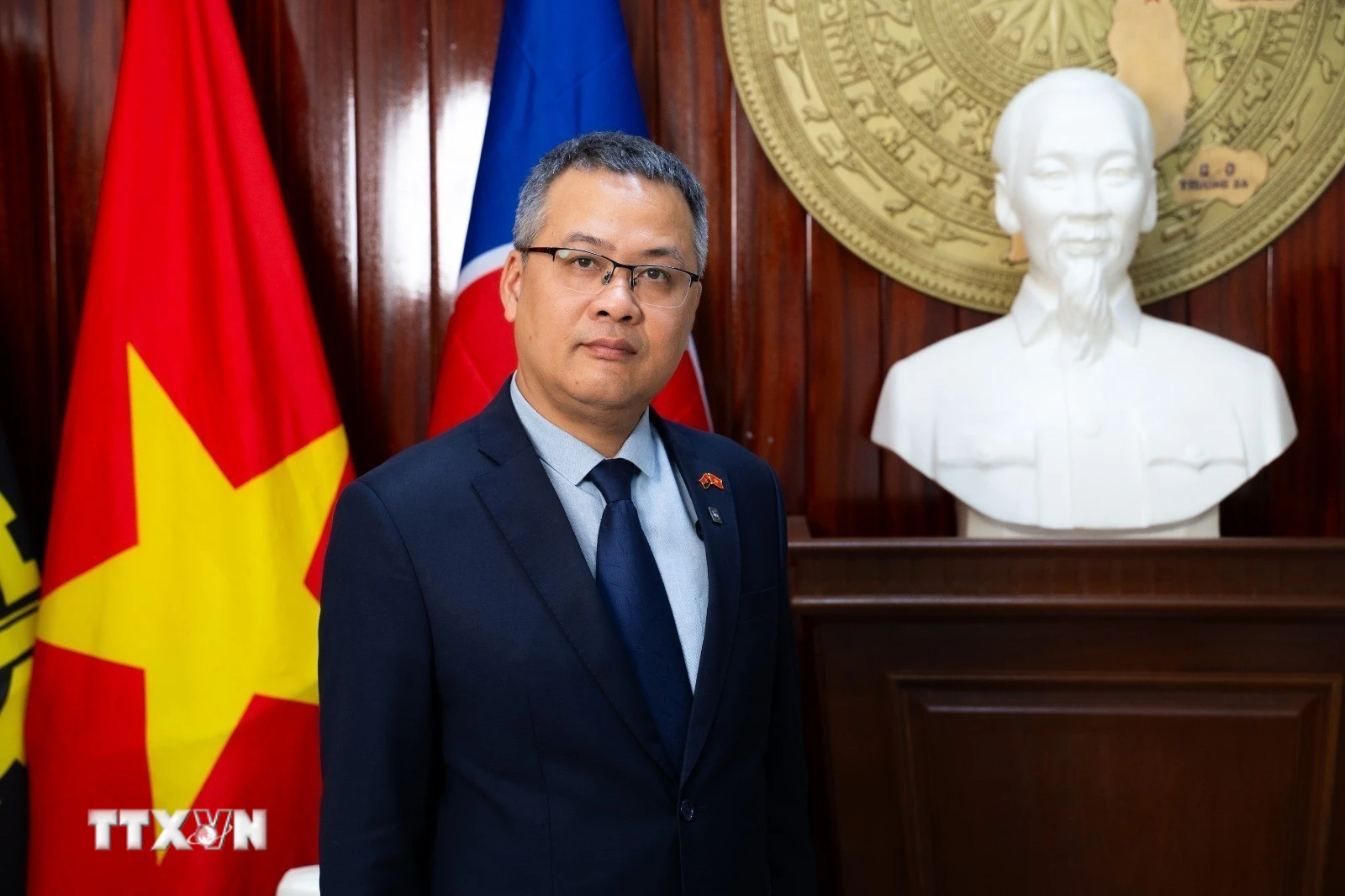 Đại sứ Việt Nam tại Angola Dương Chính Chức. (Nguồn: Đại sứ quán Việt Nam tại Angola/TTXVN phát)