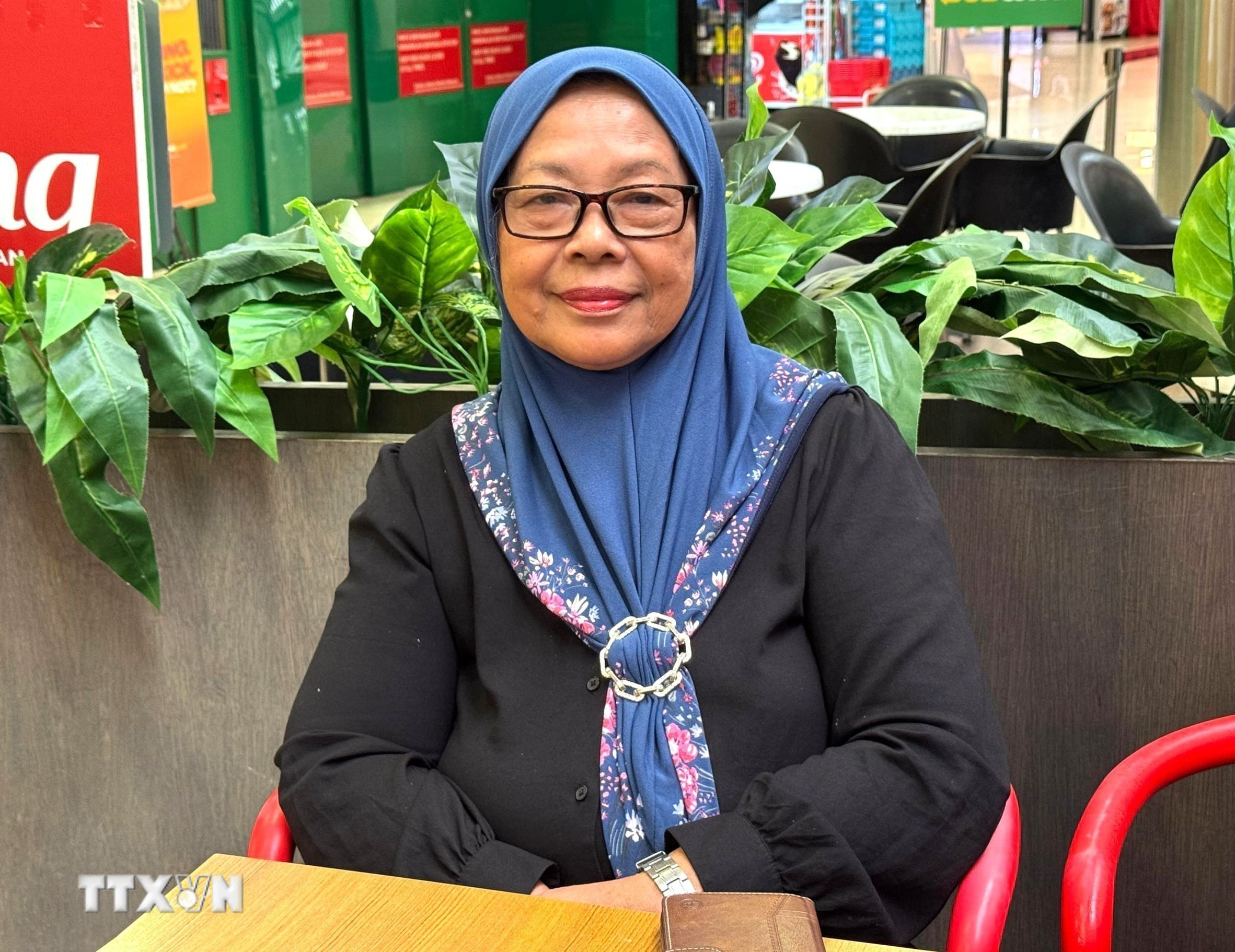 Giáo sư Ruhanas Harun, Đại học Quốc phòng Malaysia. (Ảnh: Viên Luyến/TTXVN)