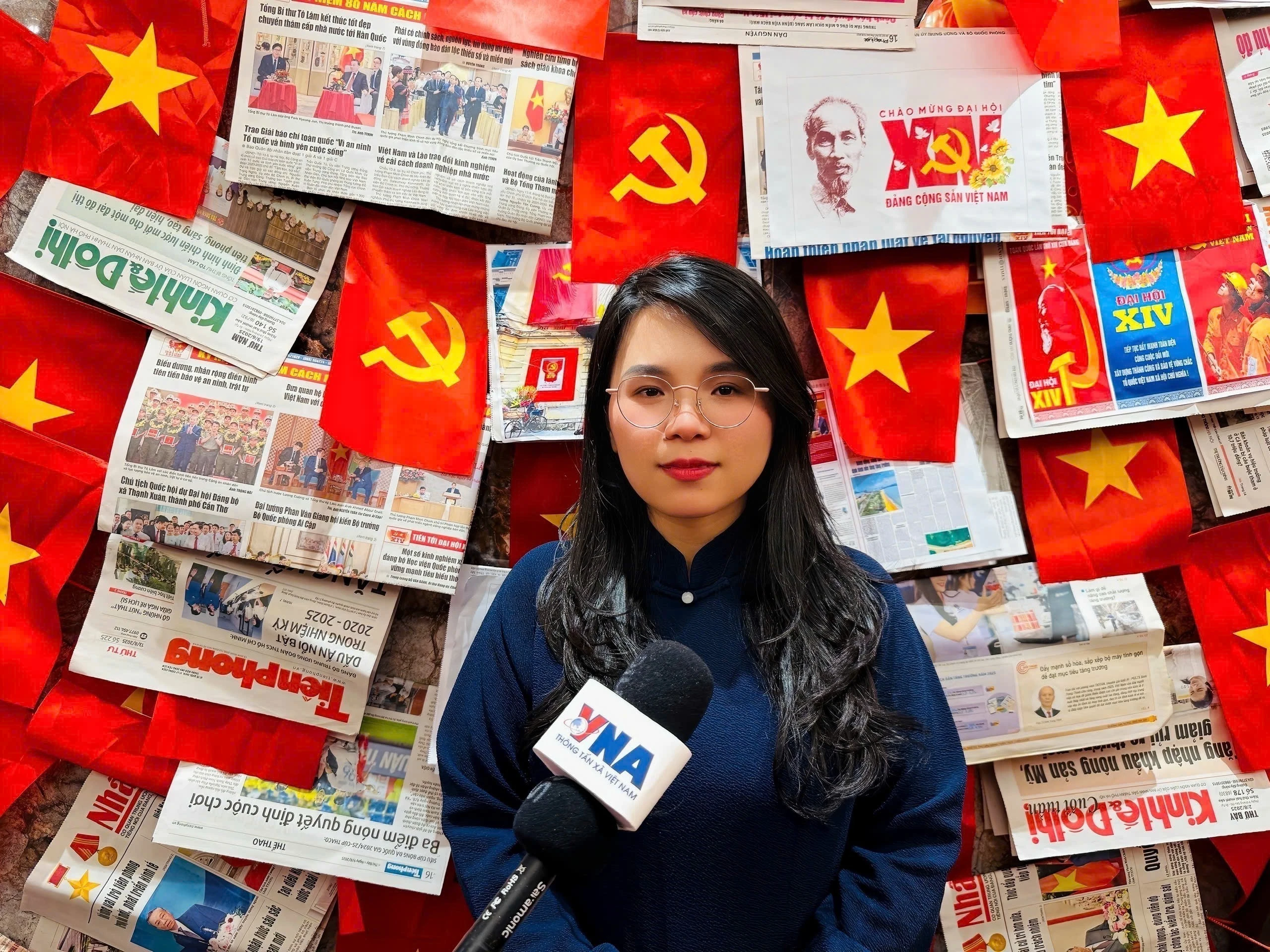 Tiến sỹ Lê Thị Quỳnh Hoa, nghiên cứu sinh sau Tiến sĩ tại Đại học Thành thị Hong Kong (CityU). (Ảnh: Mạc Luyện/TTXVN)