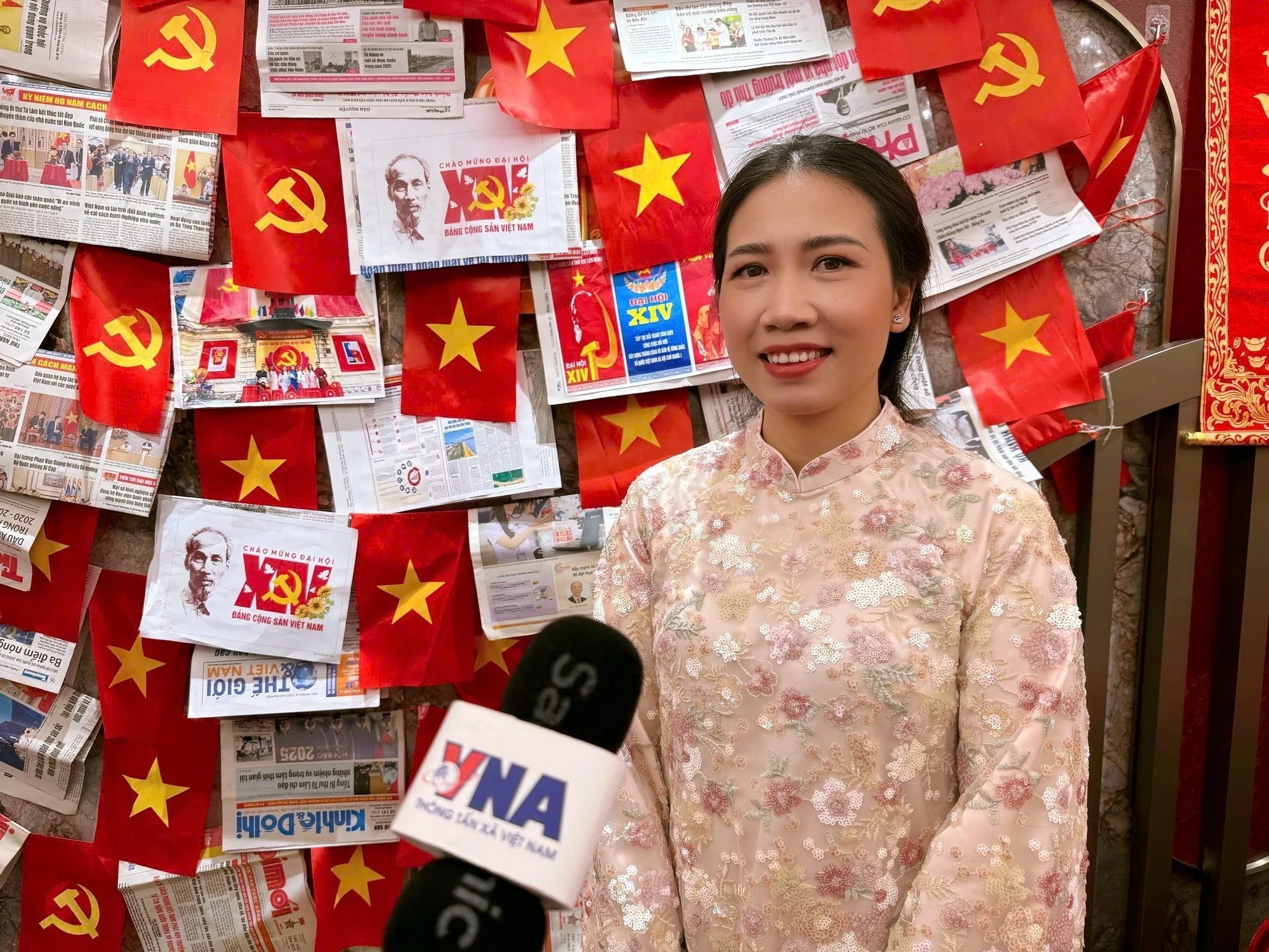 Tiến sỹ Nguyễn Thị Khánh, nghiên cứu sinh sau Tiến sĩ tại Đại học Trung Văn Hong Kong (CUHK). (Ảnh: Mạc Luyện/TTXVN)