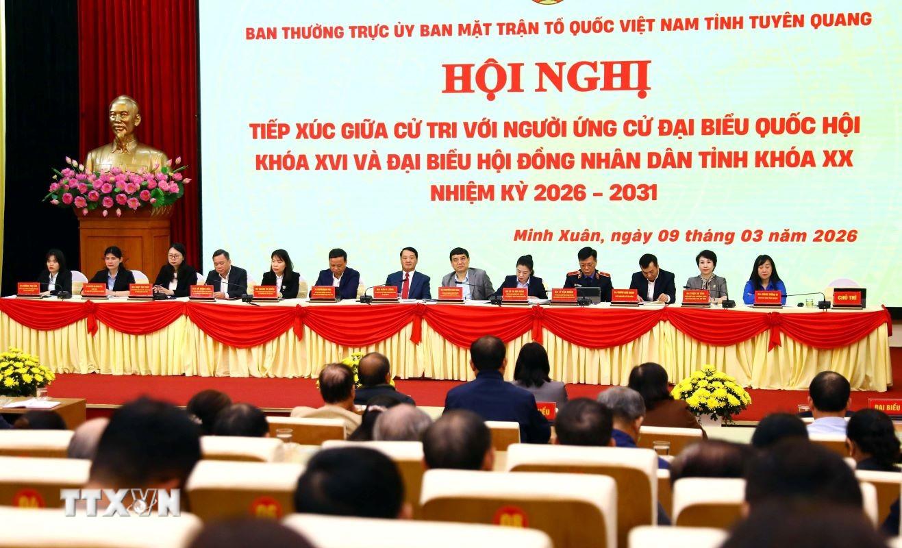 Quang cảnh Hội nghị. (Ảnh: Quang Cường/TTXVN)