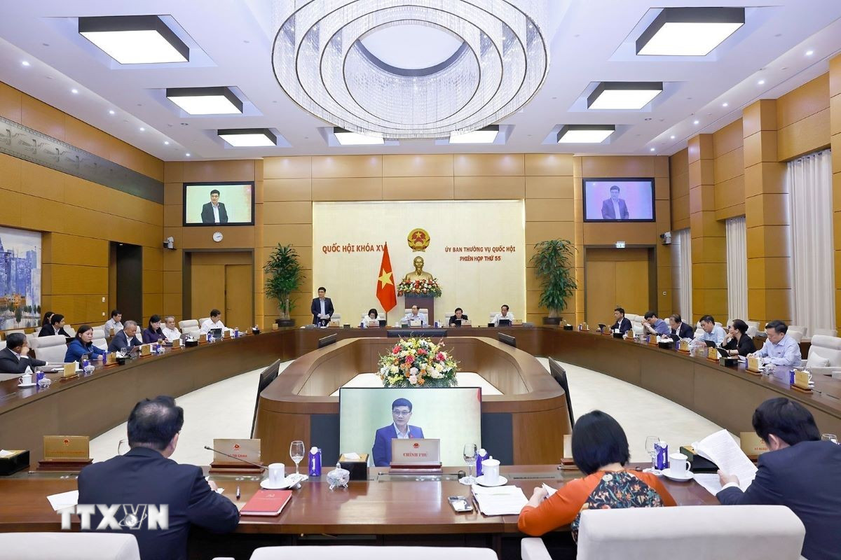 Quang cảnh phiên họp. (Ảnh: Doãn Tấn/TTXVN)