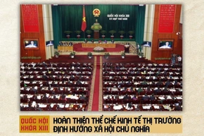 Quốc hội khóa XIII: Hoàn thiện thể chế kinh tế thị trường định hướng XHCN