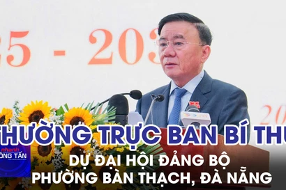 Thường trực Ban Bí thư dự Đại hội Đảng bộ phường Bàn Thạch, Đà Nẵng