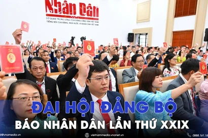 Đại hội Đảng bộ Báo Nhân Dân lần thứ XXIX - VNAMedia