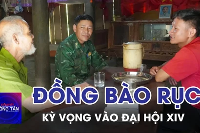 Đồng bào Rục kỳ vọng vào Đại hội lần thứ 14 của Đảng