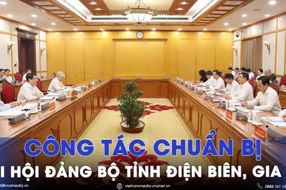 Cho ý kiến về công tác chuẩn bị Đại hội Đảng bộ tỉnh Điện Biên, Gia Lai