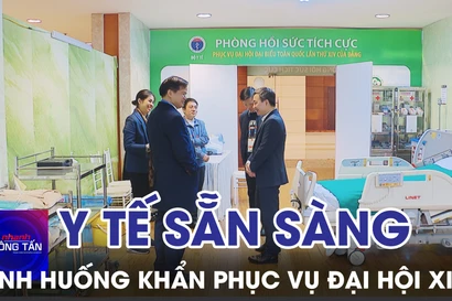 Y tế sẵn sàng các tình huống khẩn phục vụ Đại hội XIV của Đảng