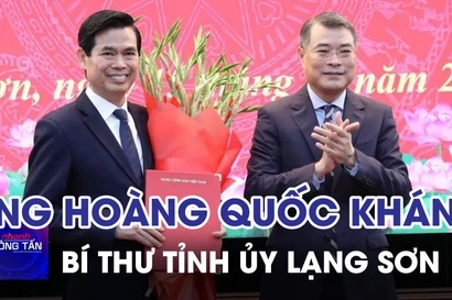 Ông Hoàng Quốc Khánh giữ chức Bí thư Tỉnh ủy Lạng Sơn