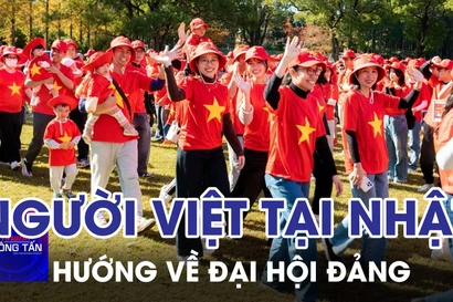 Cộng đồng người Việt tại Nhật Bản hướng về Đại hội Đảng