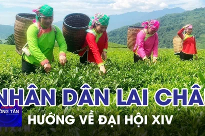 Cán bộ, nhân dân Lai Châu hướng về Đại hội XIV của Đảng