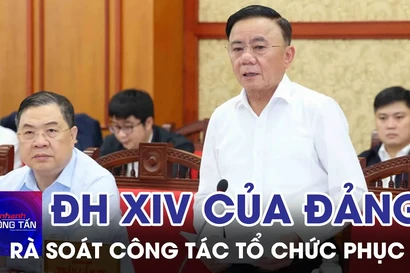 Rà soát công tác tổ chức phục vụ Đại hội XIV của Đảng