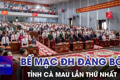 Bế mạc Đại hội Đảng bộ tỉnh Cà Mau lần thứ Nhất