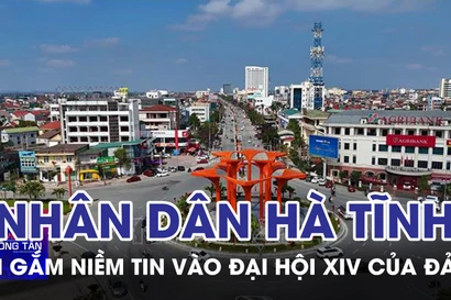 Nhân dân Hà Tĩnh gửi gắm niềm tin vào Đại hội XIV của Đảng