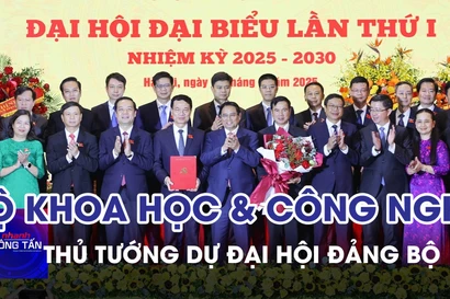 Thủ tướng dự Đại hội Đảng bộ Bộ Khoa học và Công nghệ