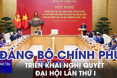 Đảng bộ Chính phủ triển khai Nghị quyết Đại hội lần thứ I 