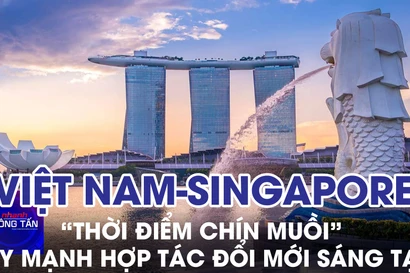 “Thời điểm chín muồi” để đẩy mạnh hợp tác đổi mới sáng tạo Việt Nam-Singapore