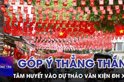 Góp ý thẳng thắn, tâm huyết vào dự thảo Văn kiện Đại hội XIV của Đảng 