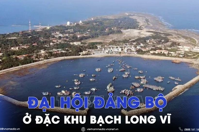 Đại hội Đảng bộ ở Đặc khu Bạch Long Vĩ nơi đảo xa nhất Hải Phòng - VNAMedia