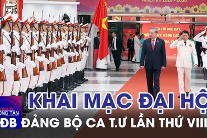 Khai mạc Đại hội đại biểu Đảng bộ Công an Trung ương lần thứ VIII