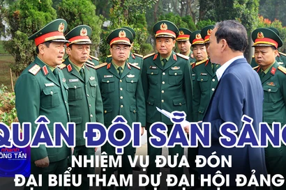 Quân đội sẵn sàng cho nhiệm vụ đưa đón đại biểu tham dự Đại hội Đảng 