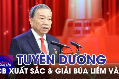 Tuyên dương Bí thư Chi bộ xuất sắc và trao Giải Búa liềm Vàng
