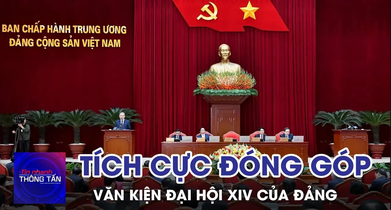 Tích cực đóng góp vào văn kiện Đại hội XIV của Đảng 