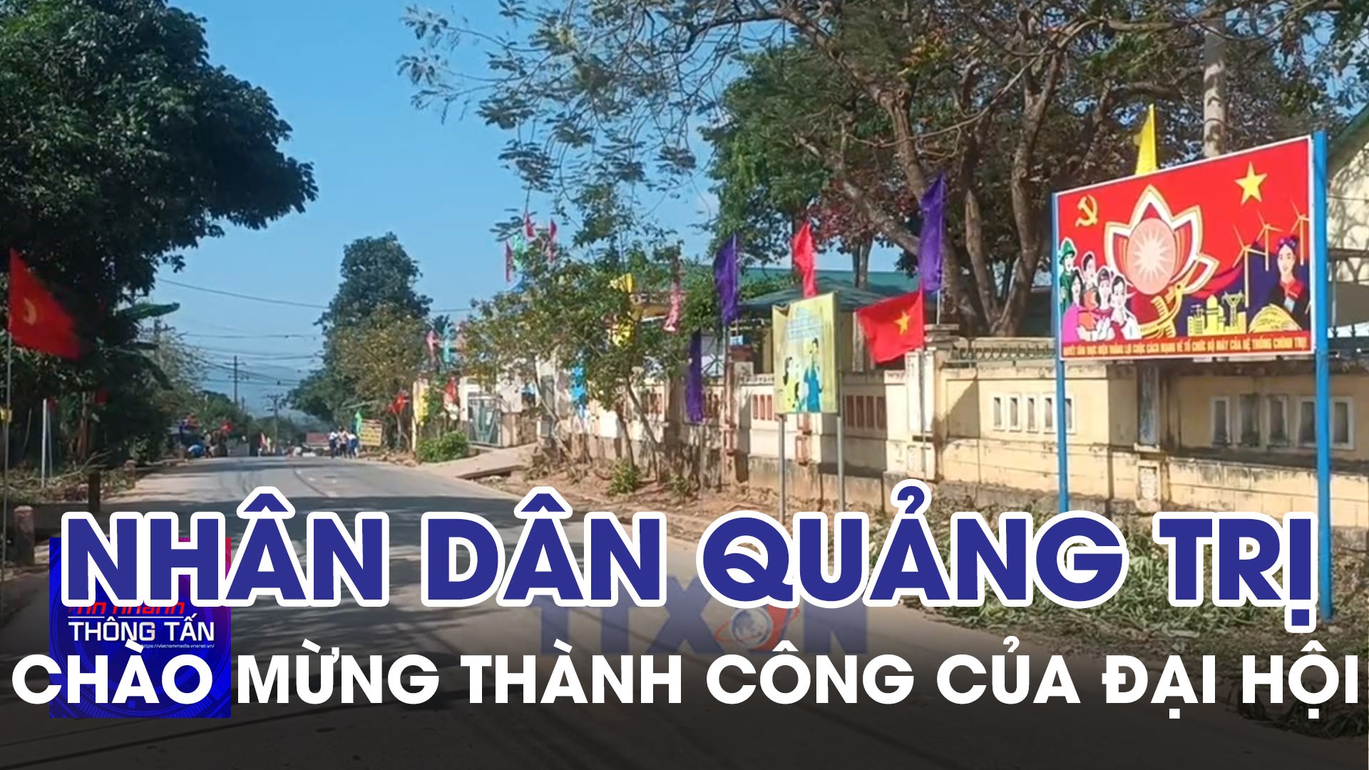 Nhân dân miền núi Quảng Trị chào mừng thành công của Đại hội