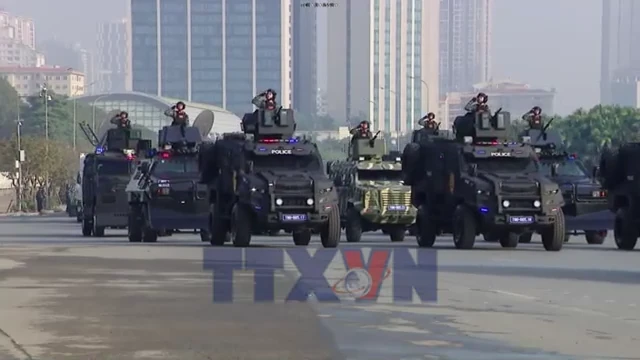 Các lực lượng đảm bảo an ninh tuyệt đối cho Đại hội XIV của Đảng 