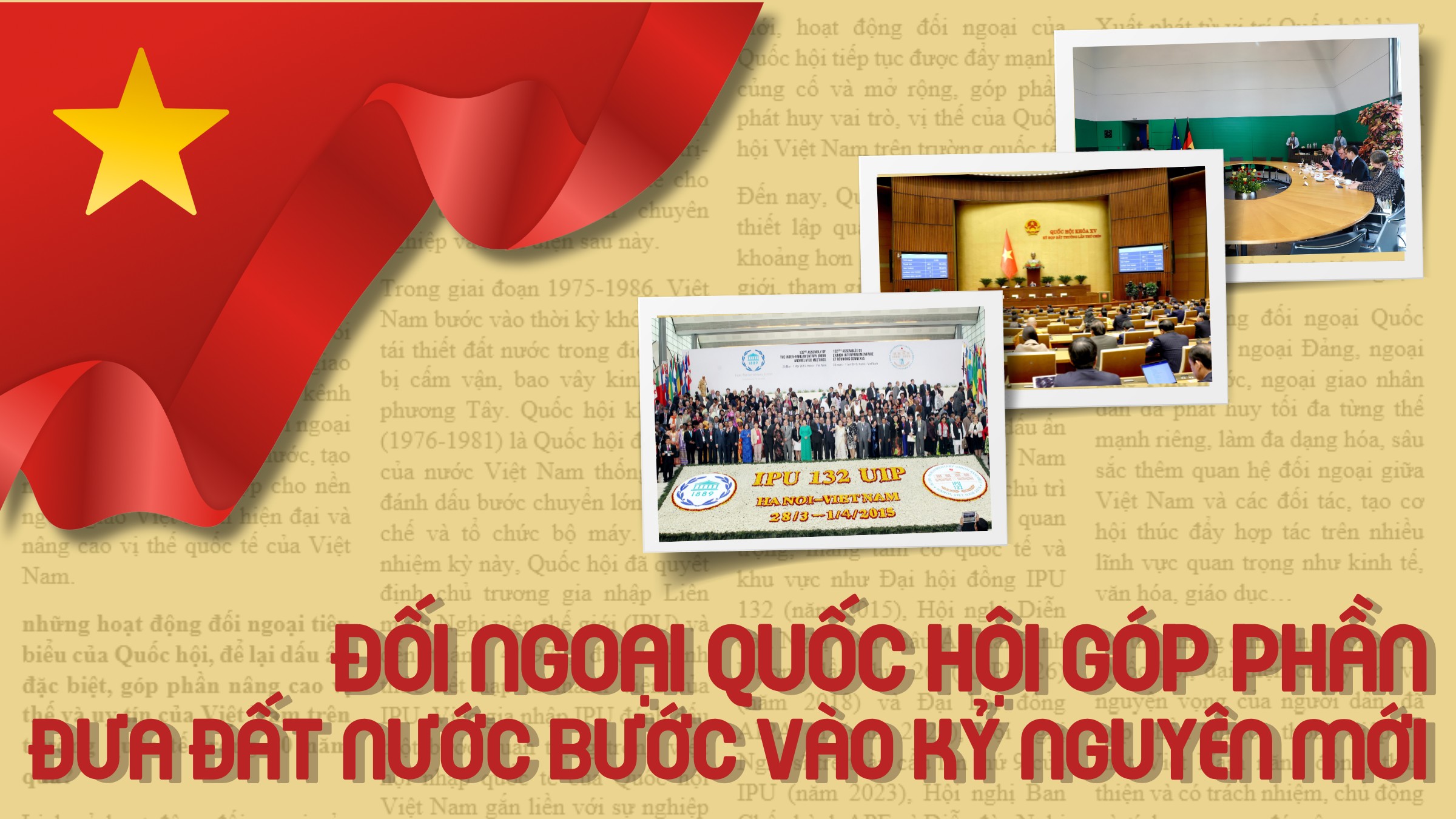 Đối ngoại Quốc hội góp phần đưa đất nước bước vào kỷ nguyên mới