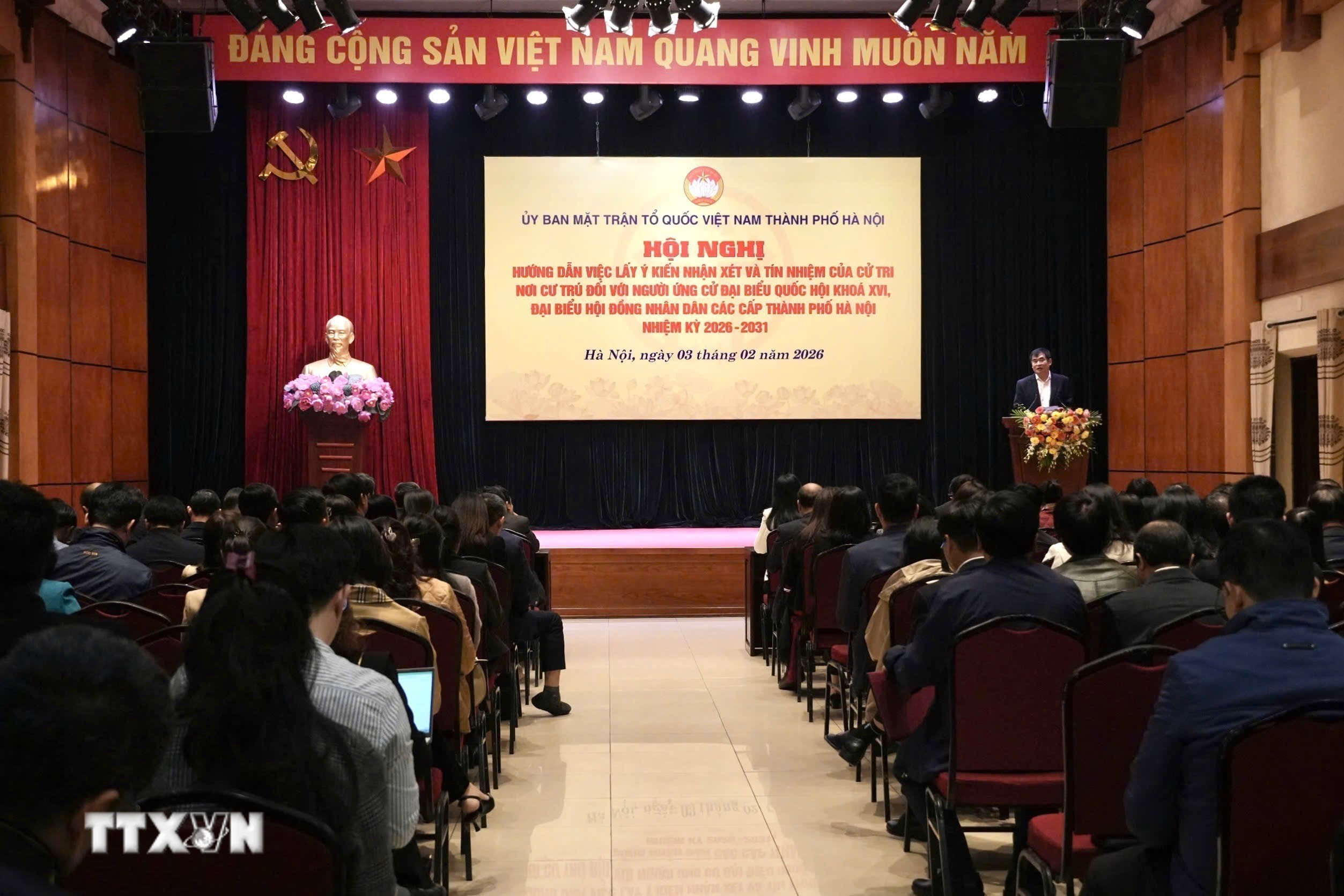 Quang cảnh hội nghị. (Ảnh: TTXVN)