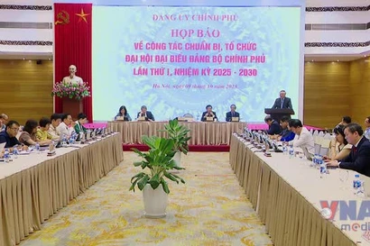 Sắp diễn ra Đại hội đại biểu Đảng bộ Chính phủ lần thứ nhất