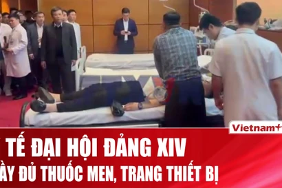 Đảm bảo tuyệt đối an toàn cho công tác y tế cho Đại hội Đảng lần thứ XIV