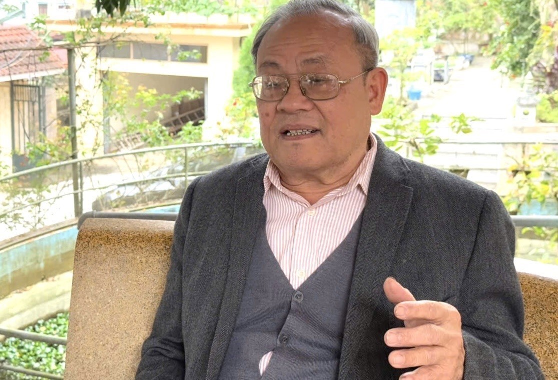 Ông Lê Văn Cuông, nguyên đại biểu Quốc hội tỉnh Thanh Hóa các khóa XI, XII. (Ảnh: Việt Hoàng/TTXVN)