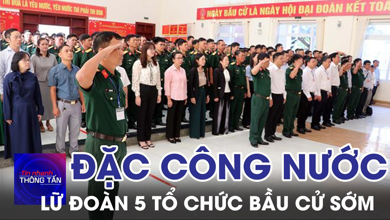 Lữ đoàn Đặc công Nước 5 tổ chức bầu cử sớm