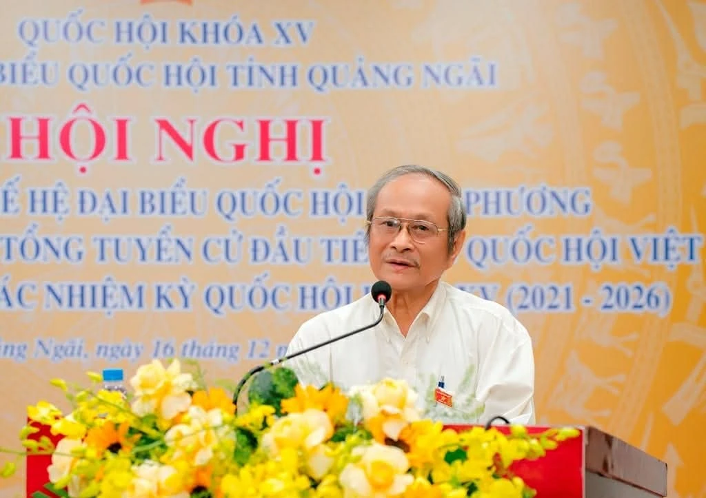 Ông Nguyễn Đức Dũng, đại biểu Quốc hội khóa XI, đoàn Kon Tum. (Ảnh: PV/Vietnam+)