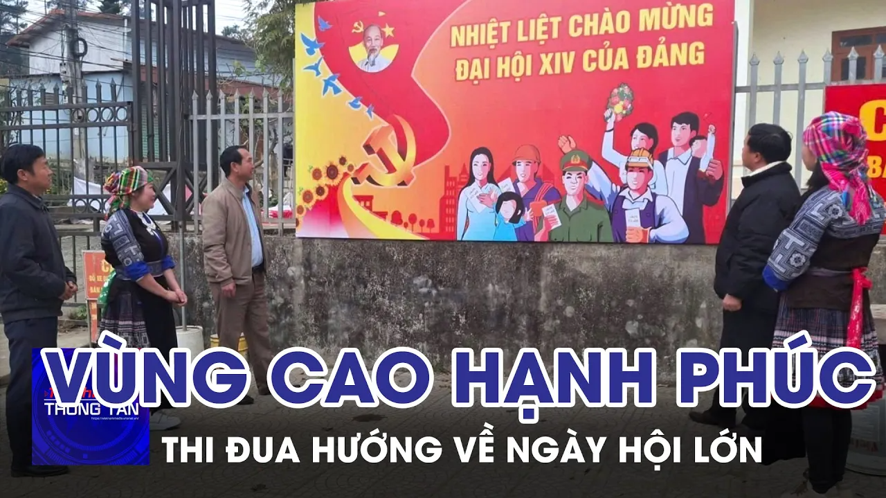 Vùng cao Hạnh Phúc thi đua hướng về ngày hội lớn