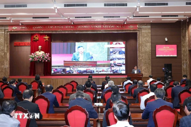 Quang cảnh hội nghị. (Ảnh: Phương Hoa/TTXVN)