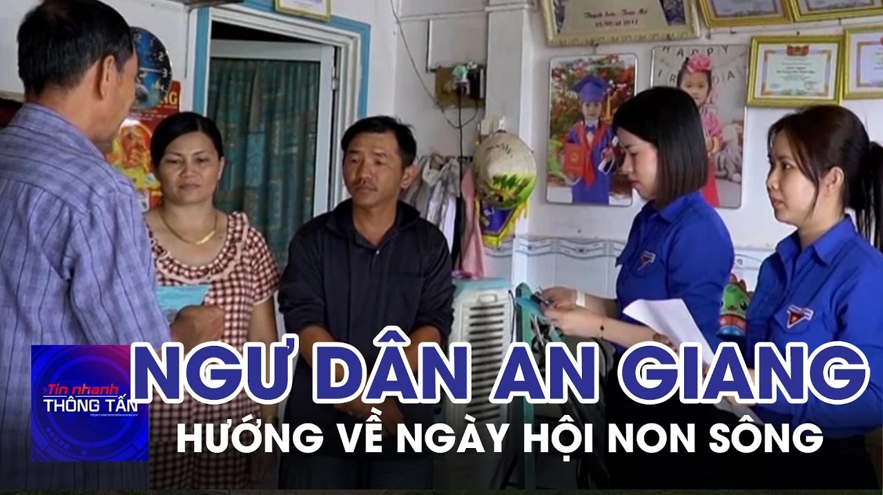 Ngư dân An Giang hướng về ngày hội non sông 
