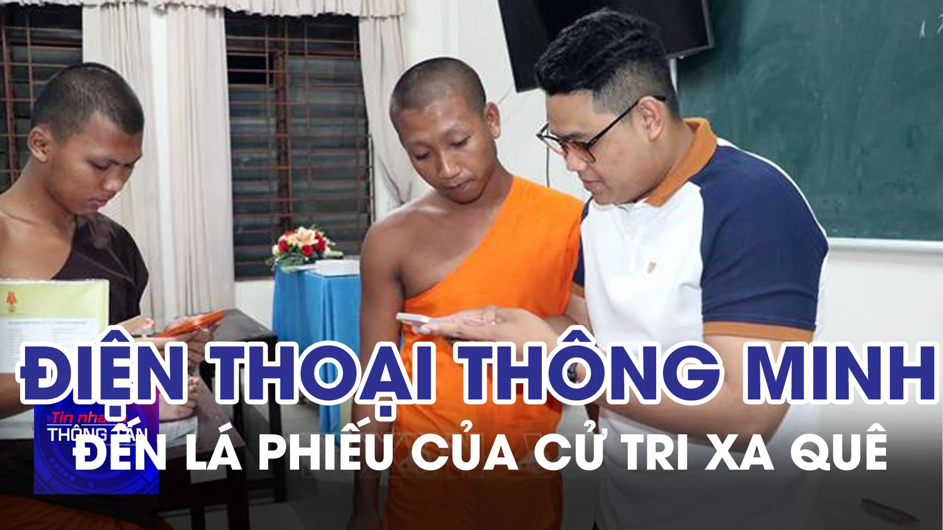 Từ chiếc điện thoại thông minh đến lá phiếu của cử tri xa quê