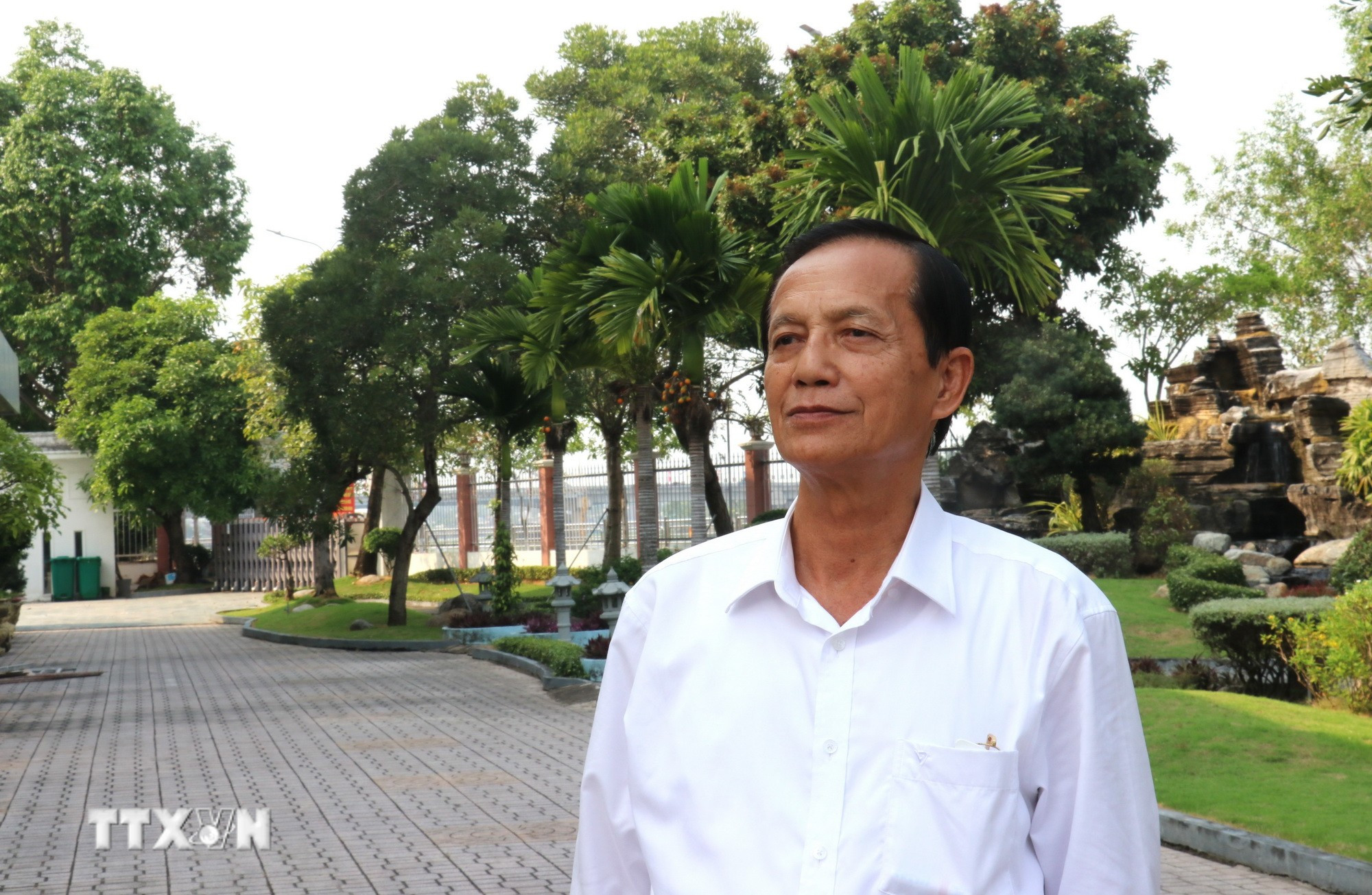 Ông Đặng Văn Xướng, nguyên Chủ tịch Hội đồng Nhân dân tỉnh Long An (cũ), Chủ tịch Hội Luật gia tỉnh Tây Ninh, kỳ vọng sự thành công của Đại hội XIV sẽ đưa đất nước vững tin bước vào kỷ nguyên mới. (Ảnh: Bùi Giang/TTXVN)