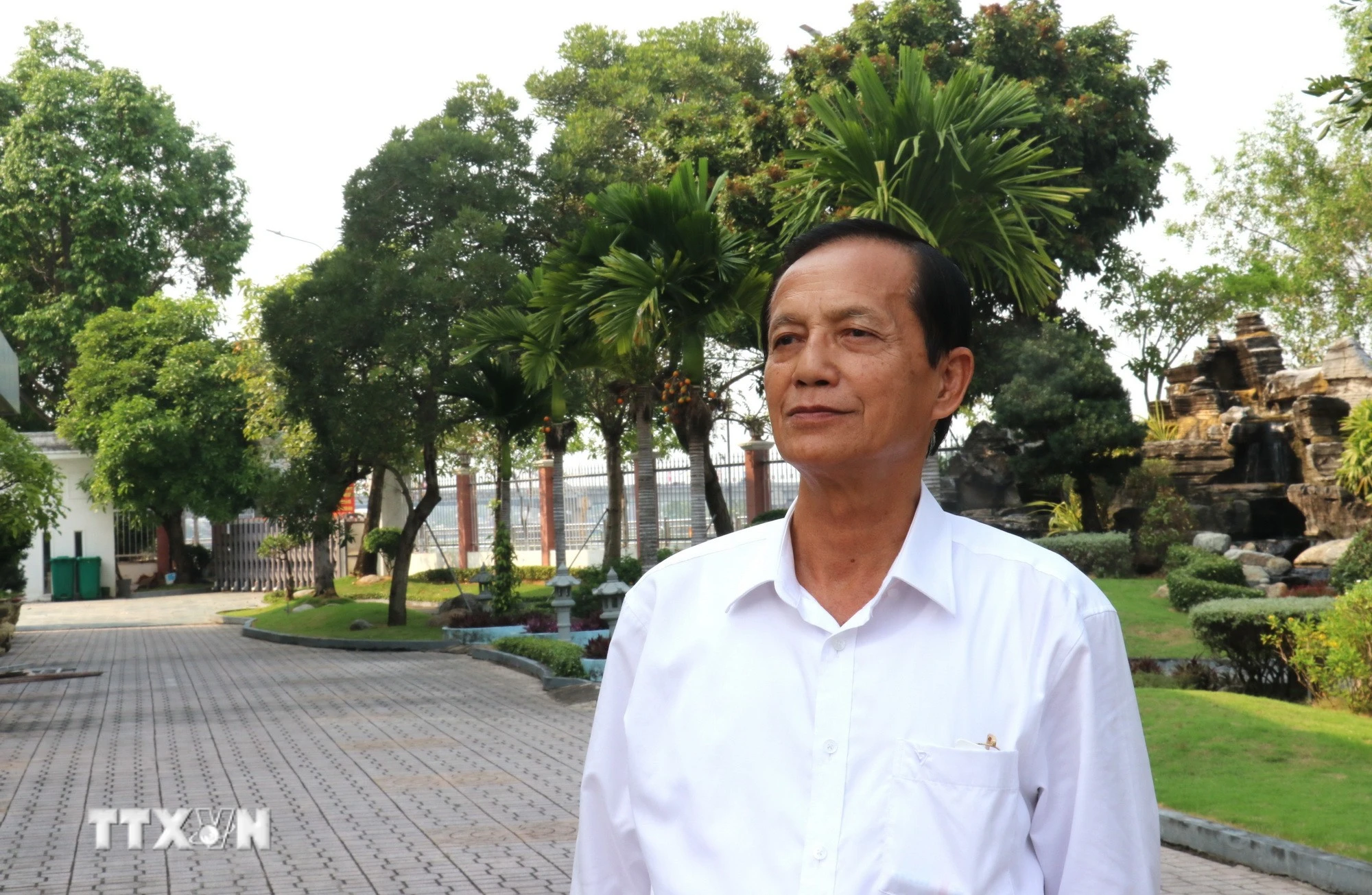 Ông Đặng Văn Xướng, nguyên Chủ tịch Hội đồng Nhân dân tỉnh Long An (cũ), Chủ tịch Hội Luật gia tỉnh Tây Ninh, kỳ vọng sự thành công của Đại hội XIV sẽ đưa đất nước vững tin bước vào kỷ nguyên mới. (Ảnh: Bùi Giang/TTXVN)