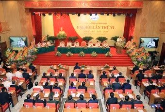 Toàn cảnh Đại hội Đảng bộ Công an Trung ương lần thứ VI (2015). Ảnh: TTXVN