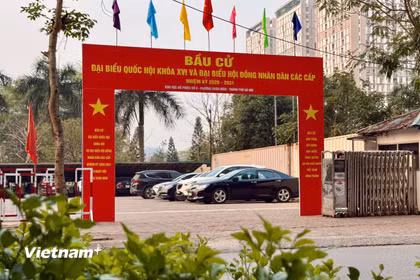 Cuộc bầu cử góp phần củng cố niềm tin của người dân và tăng cường đoàn kết quốc gia. (Nguồn: Thái Hà/Vietnam+)